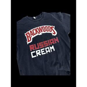 90's Backwoods Russian Cream Cigar Tshirt Size Xl Y2K Weed Vintage